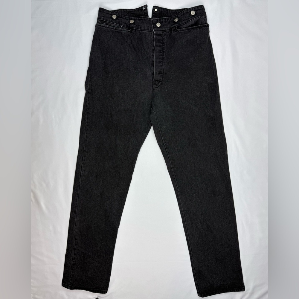 Vtg Wah Maker Mens Frontier Pants 36 x 35 Buckle Back Made In USA Western B7